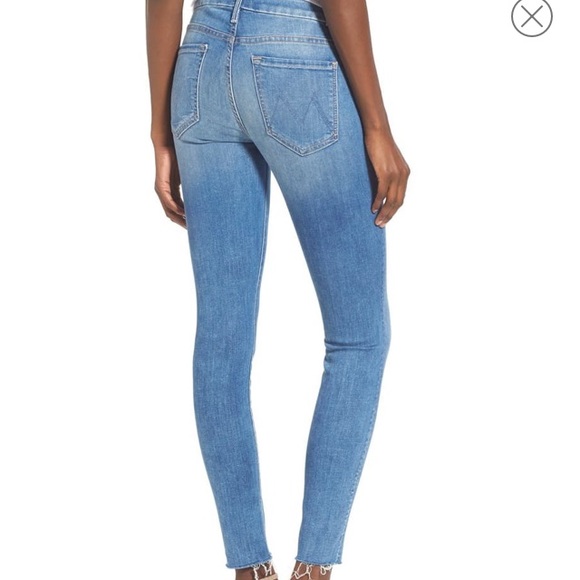 MOTHER The Looker Ankle Fray Jeans - Picture 2 of 5